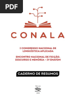 Caderno de Resumo CONALA