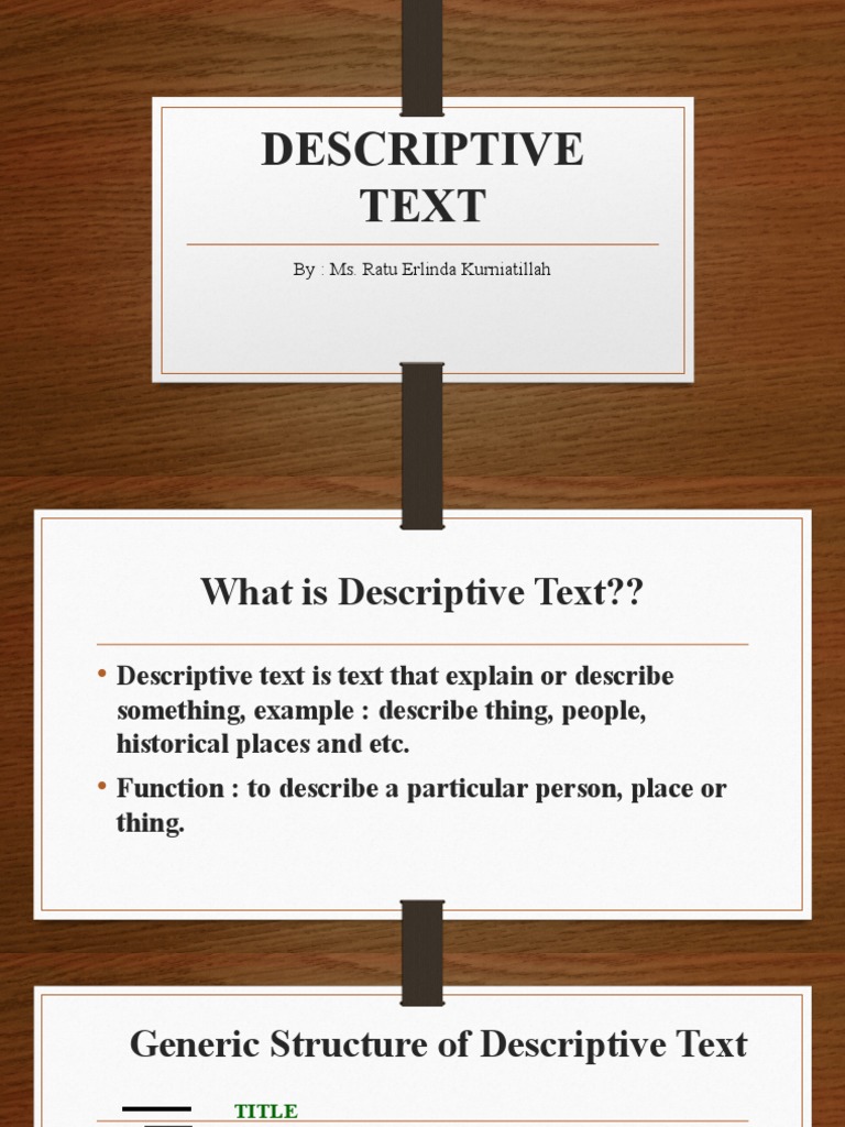 Descriptive Text - Class 7 | PDF | Paris