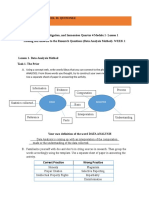 Data Analysis: Correct Practice Wrong Practice