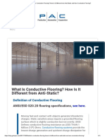 Anti-Static and Non-Conductive Flooring