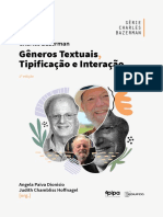 Gêneros Textuais, Tipificação e Interação (VOLUME 1) (Charles Bazerman)