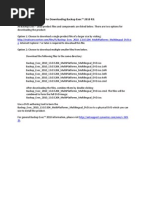 BE2010 R3 Download Instructions