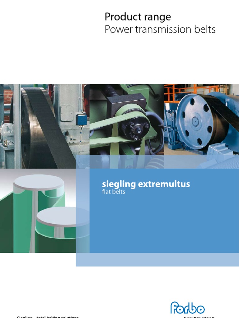 Flat Belt Pdf Belt Mechanical Materials