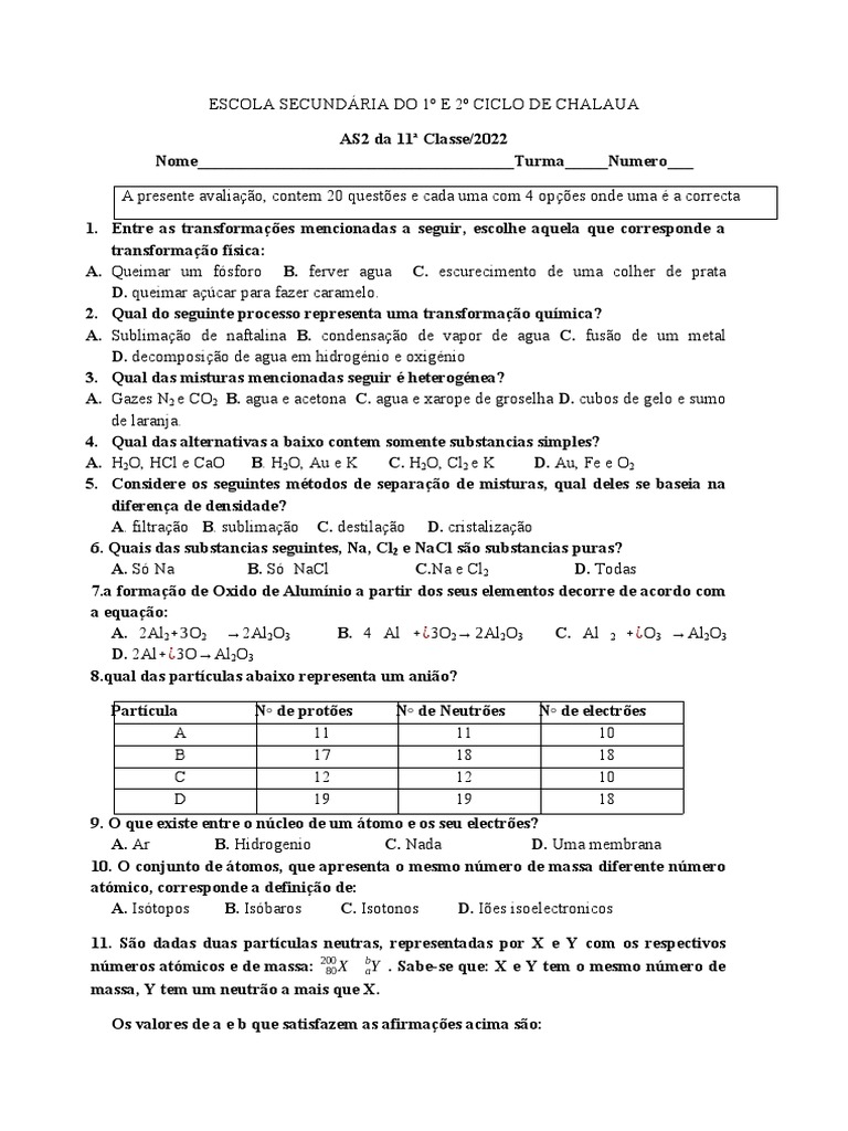 quest-es-sobre-transforma-es-qu-micas-estrutura-at-mica-e