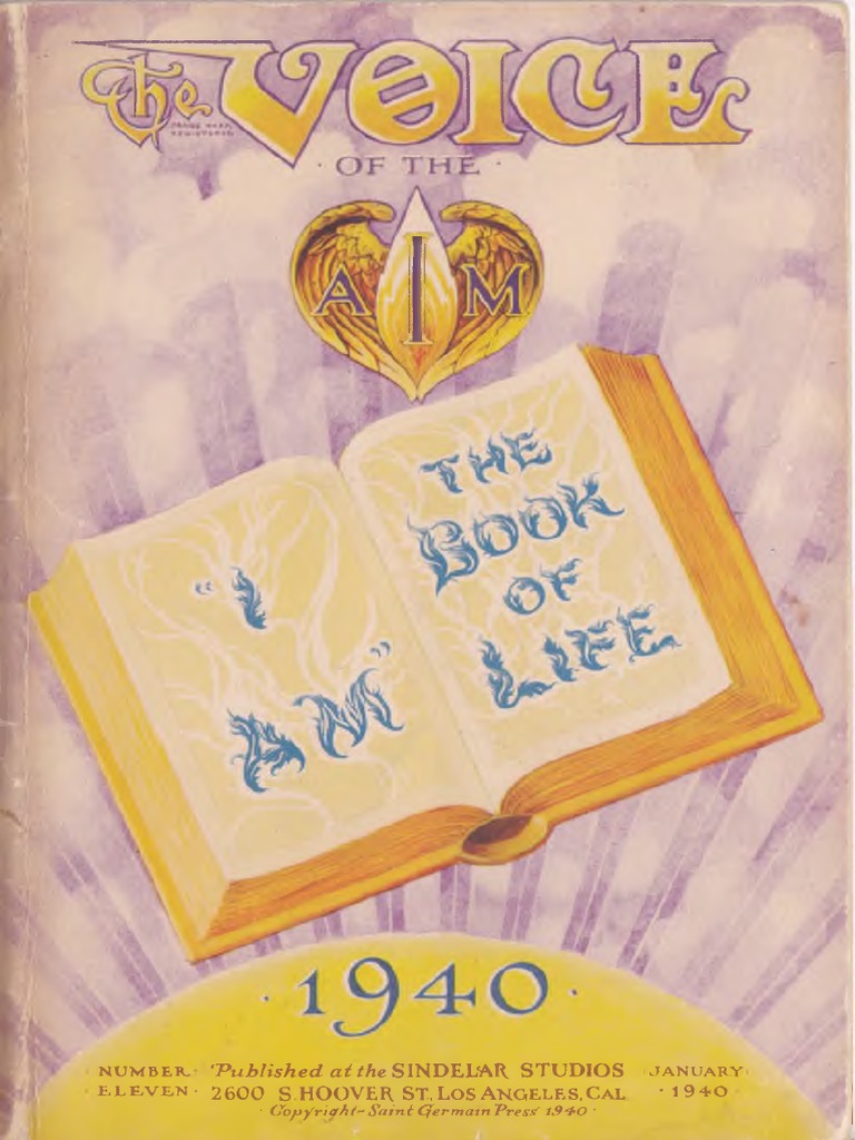 The Voice of The I Am 1940-SAINT GERMAIN | PDF | Religion