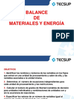 Balance de Materiales y Energía