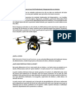 Drones en Fotogrametria