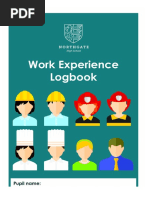 Work Experience Logbook 2018