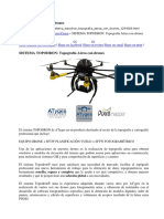 Topografia Aerea Con Drones Docx