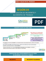 SESION 04 - Investigación de Incidentes y Accidentes de Trabajo