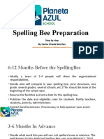 Spelling Bee Preparation Step by Step
