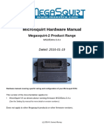 Microsquirt Hardware Manual: Megasquirt-2 Product Range