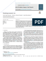 Journal of Pediatric Surgery Case Reports: Wandering Mesenteric Cyst