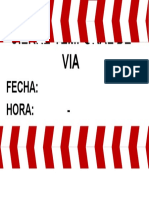 Cierre Temporal de via Fecha y Hora