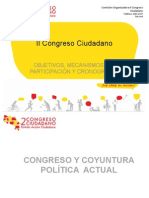 Presentacion de Inaguracion - II Congreso Ciudadano PAC