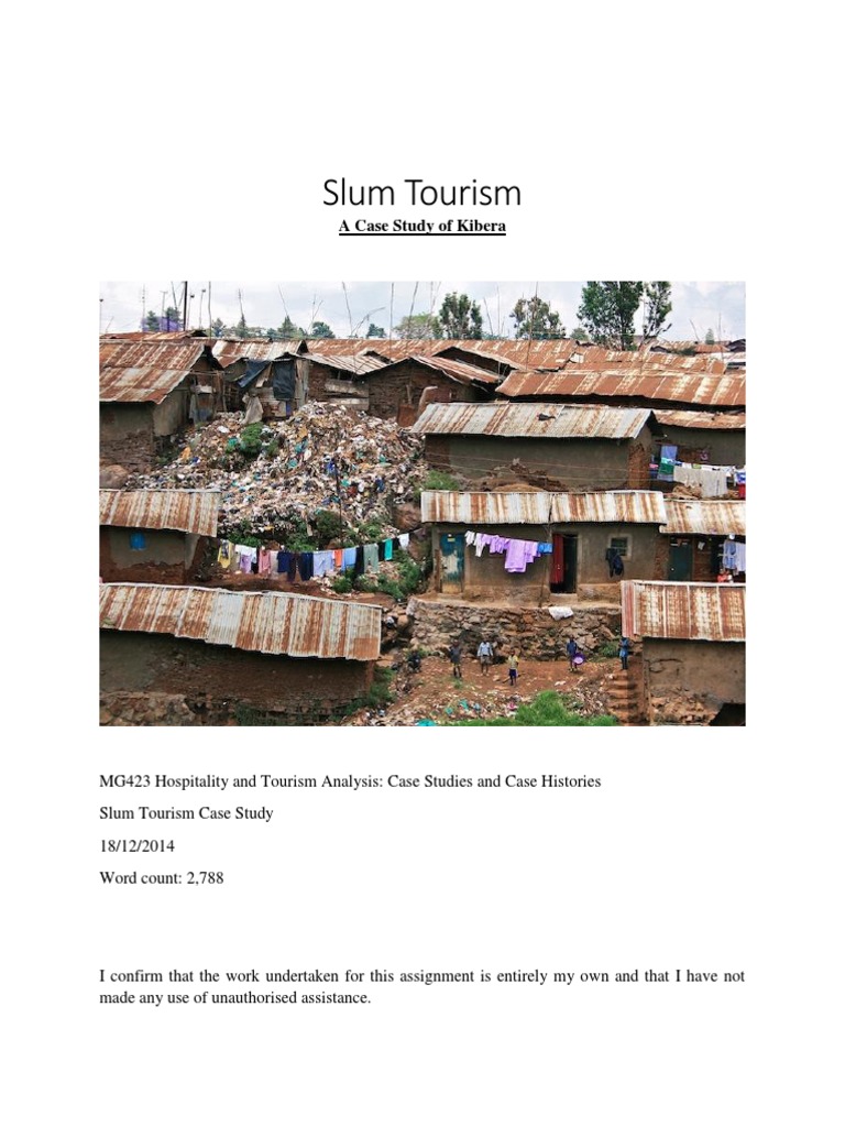 slum tourism thesis