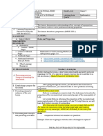 School Teacher Time & Dates I.Objectives: Reviewing Previous Lesson or Presenting The New Lesson