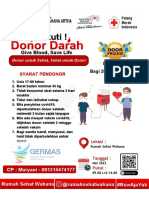 Poster Donor Darah