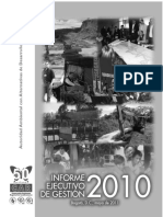 Informe Gestion 31 DICIEMBRE 2010