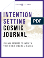Unearth hidden dreams with cosmic journal prompts