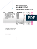 Jadwal Dinas September 2021