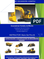 Curso de Excavadoras Hidraulicas Komatsu