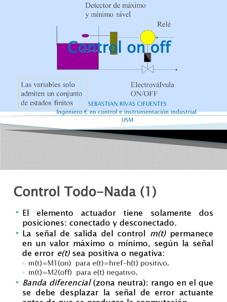 Control On Off | PDF | Histéresis | Temperatura