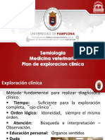 Semiologia 2. Plan de Exploracion Clinica