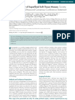 Consenso de Ultrasonografía para Masas de Tejidos Blandos - PDF