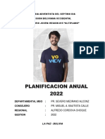 Planificacion Anual 2022 Region Altiplano