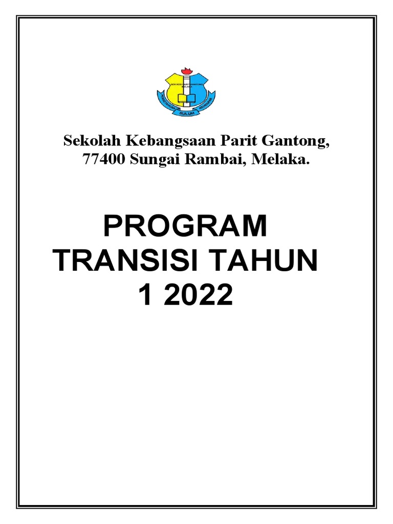Kertas Kerja Program Transisi Tahun 1 | PDF