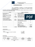 Caso I Contabilidad en Excel