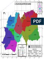 Mapa Politica Provincia Huaraz