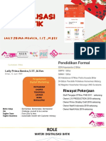 Digital Entrepreneurship Untuk Pengrajin Batik