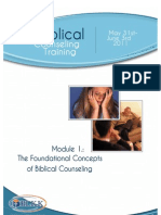 Biblical Counseling - Module 1