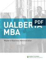 MBA U Alberta Brochure