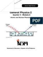 General Physics 2 Q4 M6 Atomic and Nuclear Phenomena