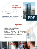 PPT9 - Planificación de Un Sprint Backlog