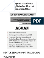 parameter standarisasi obat tradisional