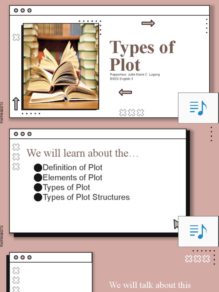 Types of Plot - Jullie Lugong | PDF | Plot (Narrative)