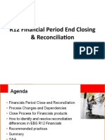 R12 Financial Period End Closing & Reconciliation