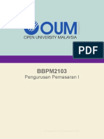 BBPM2103 Pengurusan Pemasaran I - Esept21 (CS)