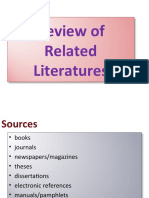 Module 5 Review of Lit