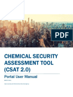 Chemical Security Assessment Tool