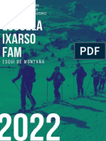 ESCUELA IXARSO FAM Convocatoria 2021-22