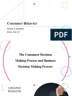 Consumer Desicion Making Process