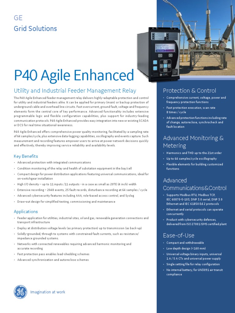 p40 Agile Brochure en 33136 202005 LTR r0011 LR | PDF | Relay ...