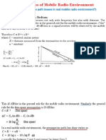 Uniqueness of Mobile Radio Environment