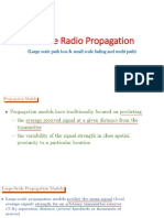 Mobile Radio Propagation: (Large Scale Path Loss & Small Scale Fading and Multi Path)