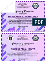 Womens Certificate